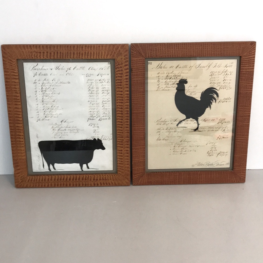 1800’s Farmhouse Animal Ledger